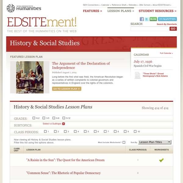 History & Social Studies