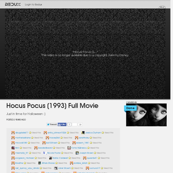 Hocus Pocus (1993) Full Movie Video