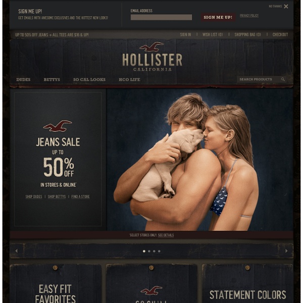 Hollister Co. - Shop Official Site