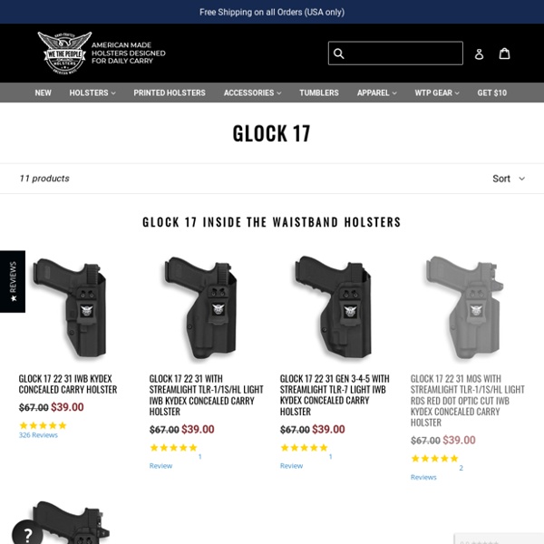 Glock 17 Holsters Designed For Everyday Carry