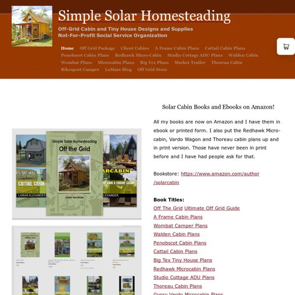 Diy Off Grid Home Simple Solar Homesteading Pearltrees