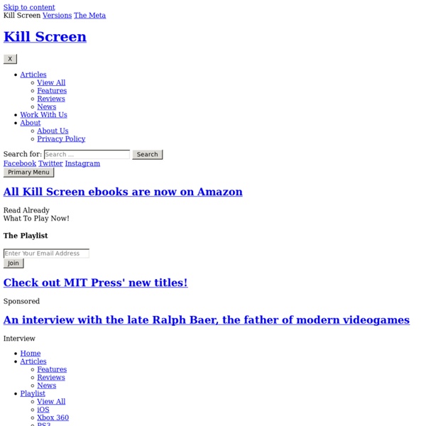 Kill Screen