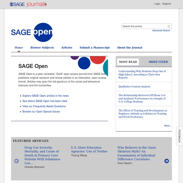 SAGE Open