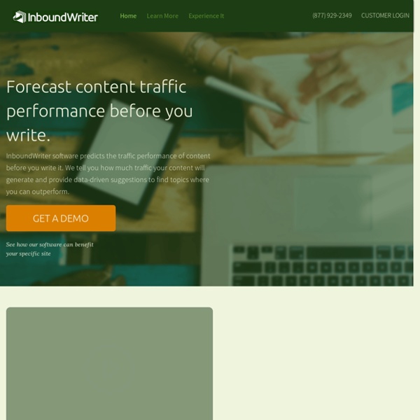 InboundWriter - Create Content That Matters