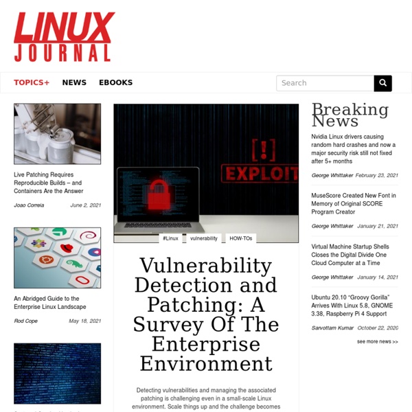 The Original Magazine of the Linux Community