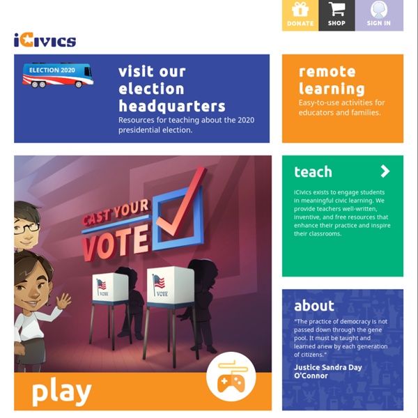 Free Lesson Plans and Games for Learning Civics