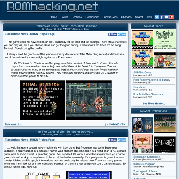 Romhacking.net