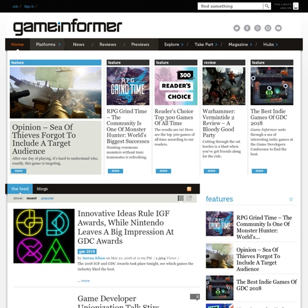 Home - GameInformer.com