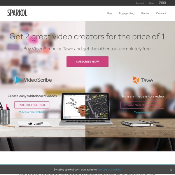 VideoScribe - Unique video scribe marketing & communication tool