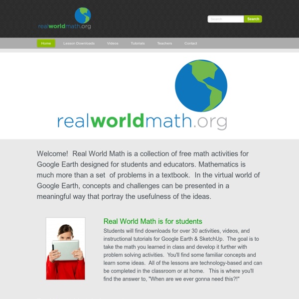 Real World Math - Home