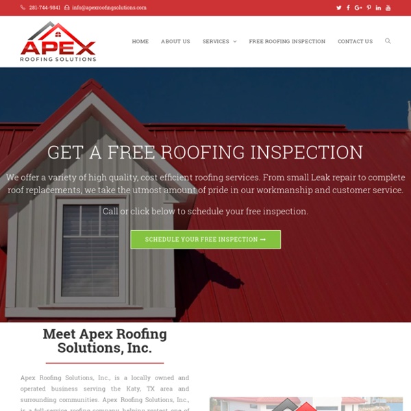 Home - Apex Roofing Solutions Inc.