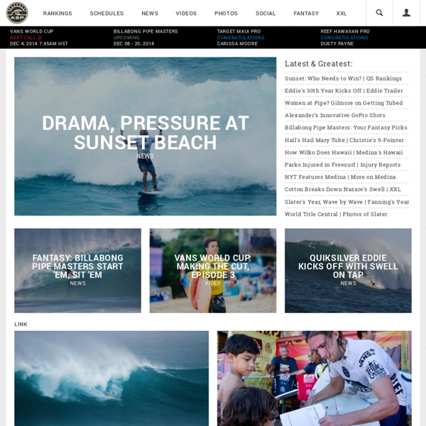 ASP World Tour - The Association of Surfing Professionals