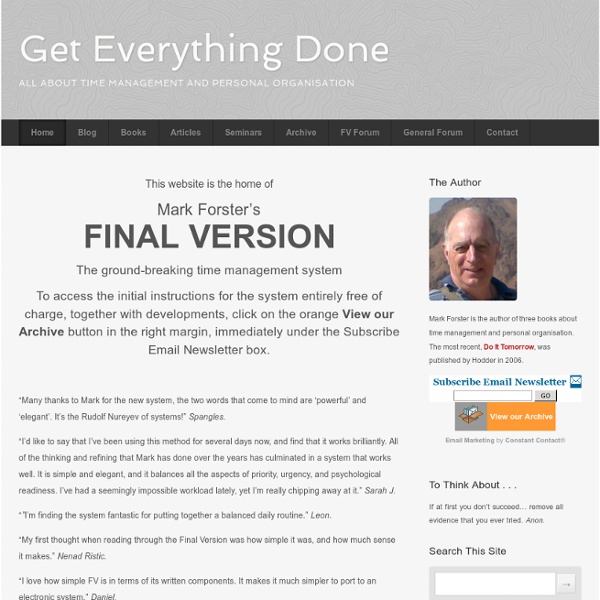 Home - Get Everything Done