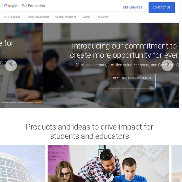 Inicio - Google en la Educación