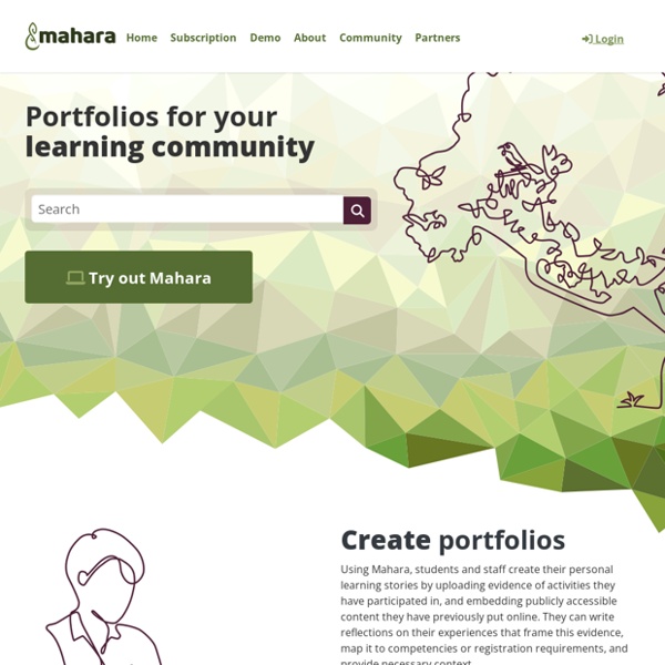 Home - Mahara ePortfolio System | Pearltrees