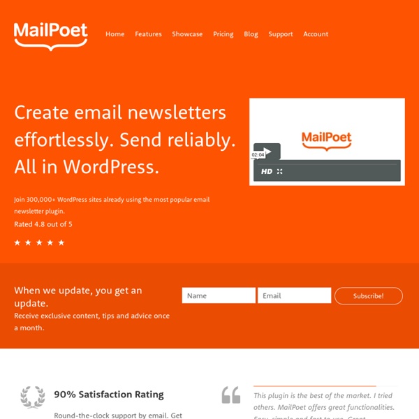 MailPoet - A newsletter plugin for WordPress
