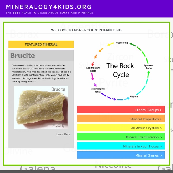 Mineralogy4Kids.org