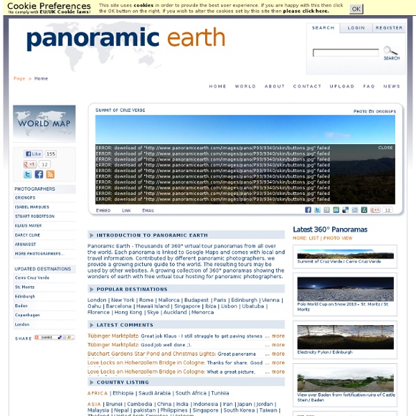 Home - Panoramic Earth