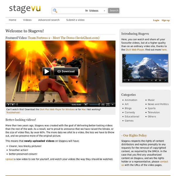 Stagevu: Your View