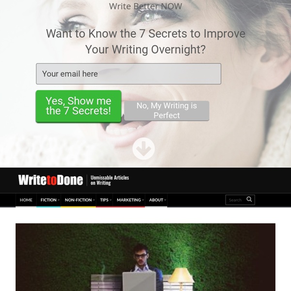 Unmissable articles on writing