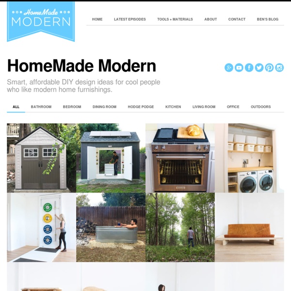 160 tuto vidéo DIY HomeMade Modern -En