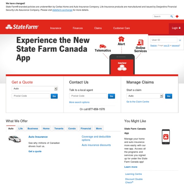 State Farm - Car Insurance Quotes - Save on Auto Insurance | Pearltrees