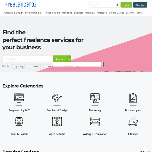 Freelanceroz - Freelance Services Marketplace for Businesses