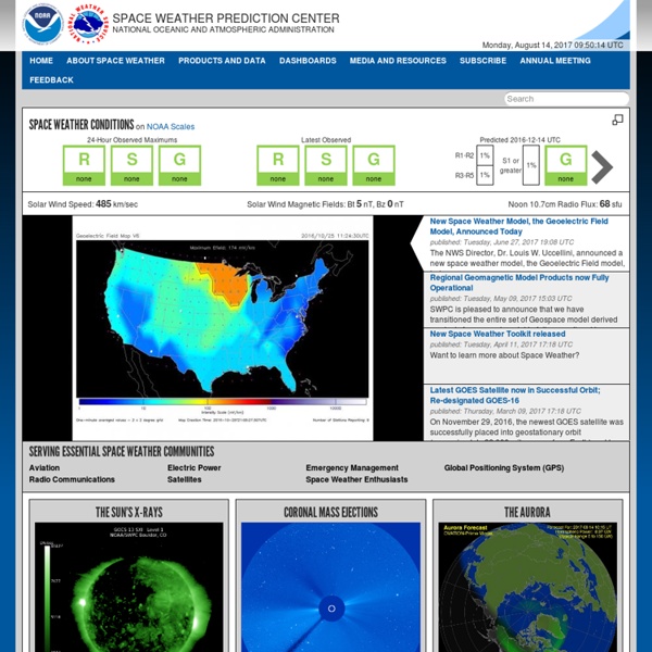 NOAA / NWS Space Weather Prediction Center