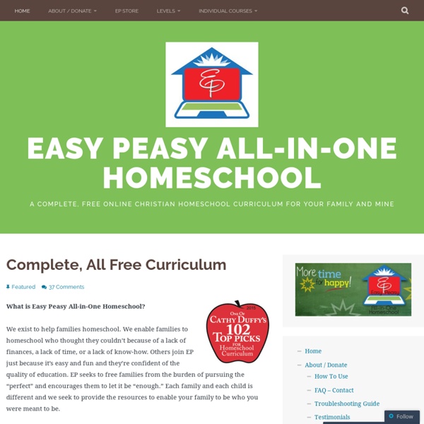Easy Peasy — All in One Homeschool