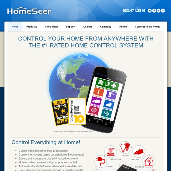 Home Automation Systems - HomeSeer