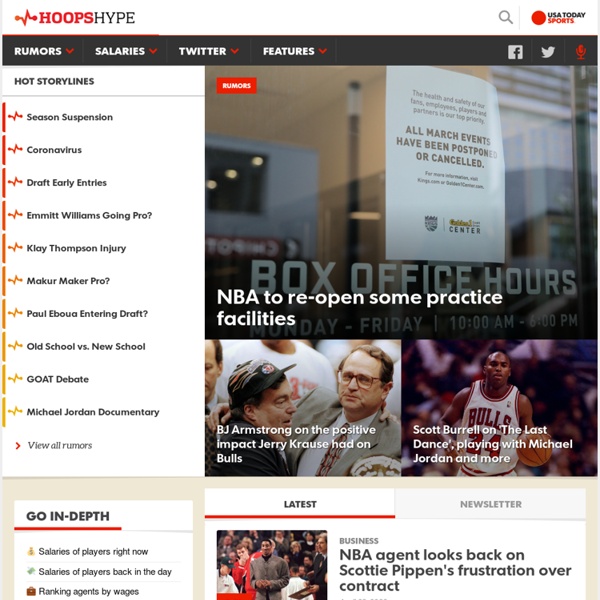 HoopsHype - The NBA Basketball Web Site