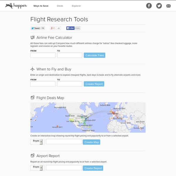 Flight Research Tools