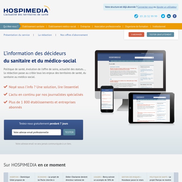 HOSPIMEDIA, l'agence d'information du secteur hospitalier