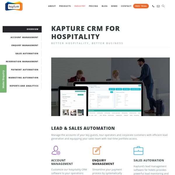 Hotels CRM Software