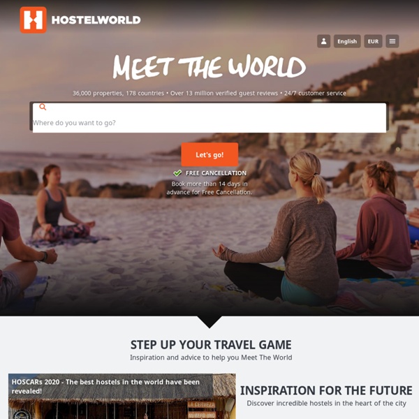 Hostels Worldwide - Online Hostel Bookings, Ratings and Reviews - StumbleUpon