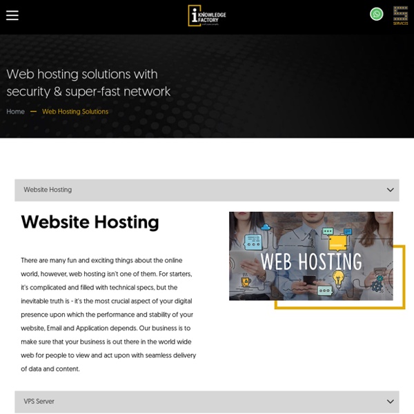 Web Hosting Companies in Pune - IKF