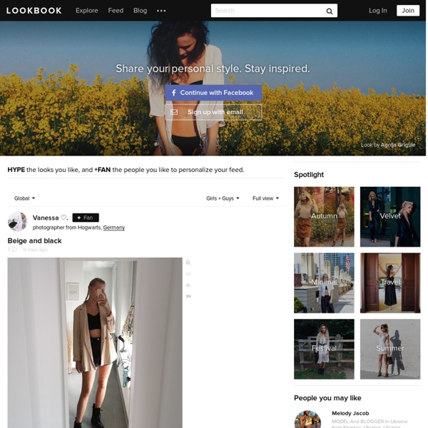 LOOKBOOK.nu: collective fashion consciousness.