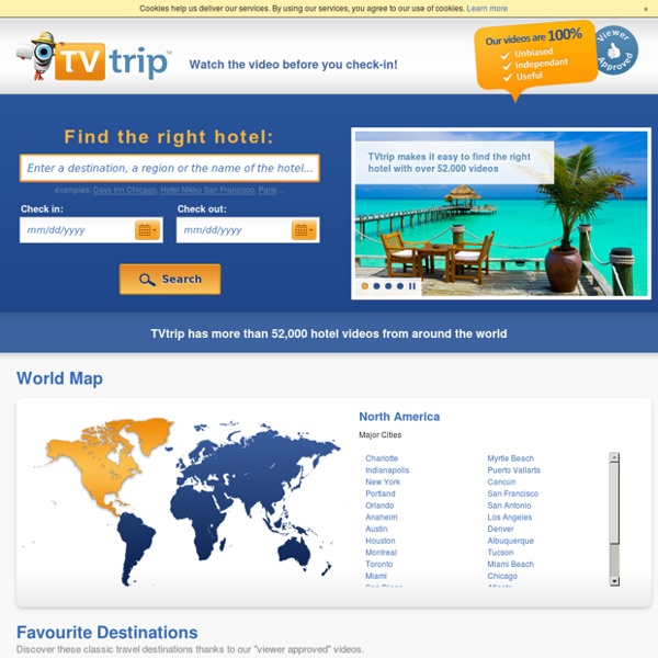 The hotel video guide for booking the best deals online - TVtrip