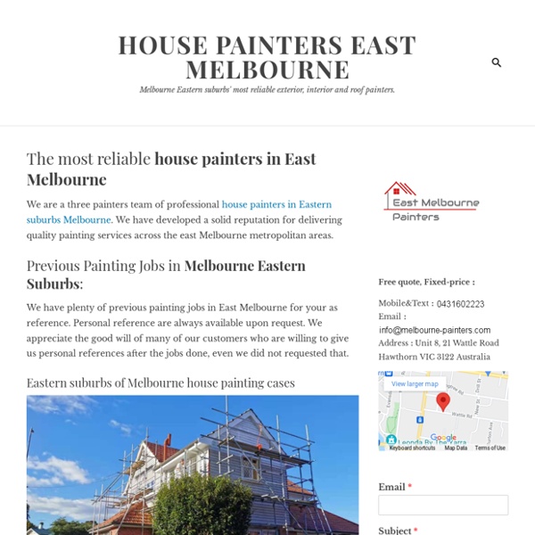 House Painters East Melbourne
