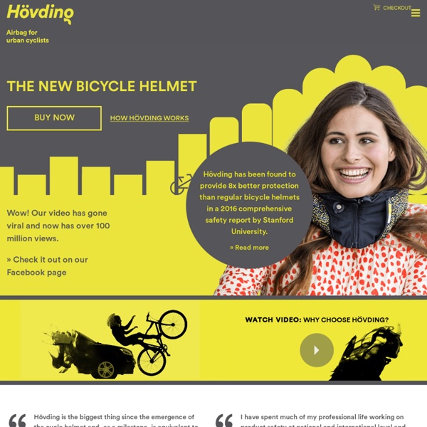 Hövding – Airbag for cyclists