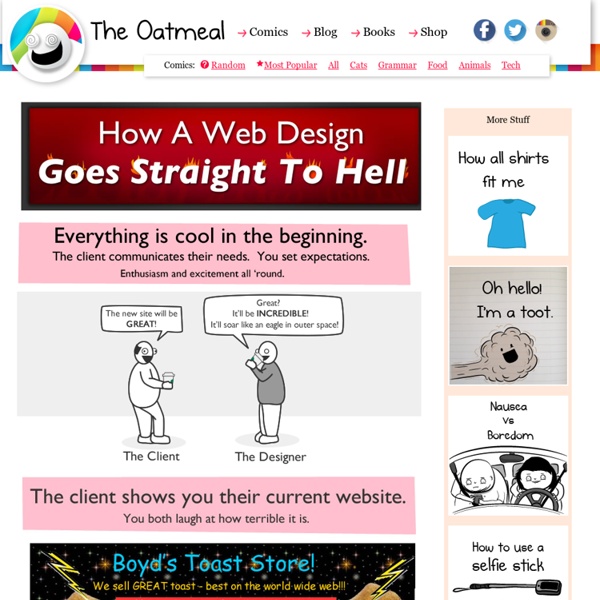 How a Web Design Goes Straight to Hell