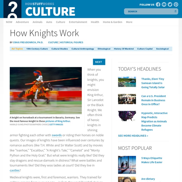 Howstuffworks "How Knights Work"