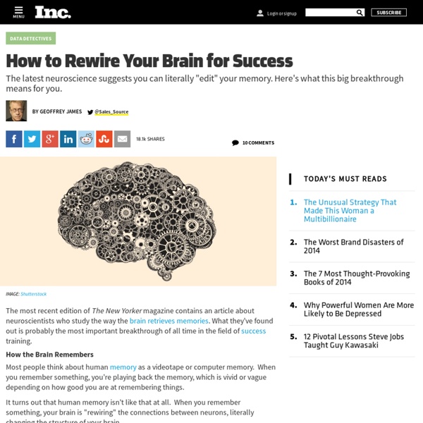 How to Rewire Your Brain for Success