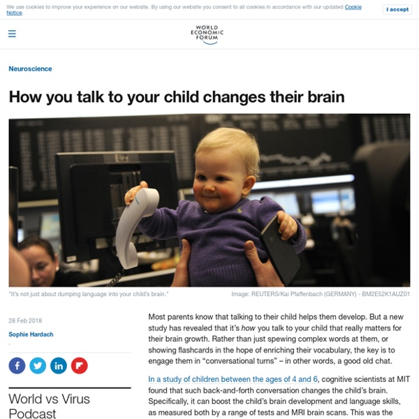 How you talk to your child changes their brain