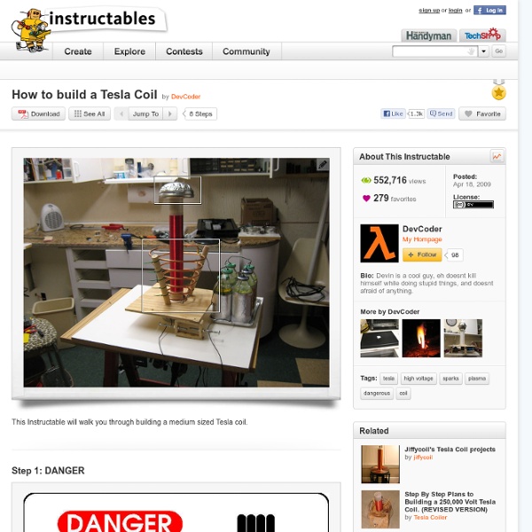 How to build a Tesla Coil