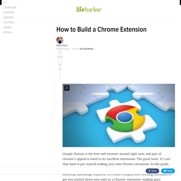 How to Build a Chrome Extension