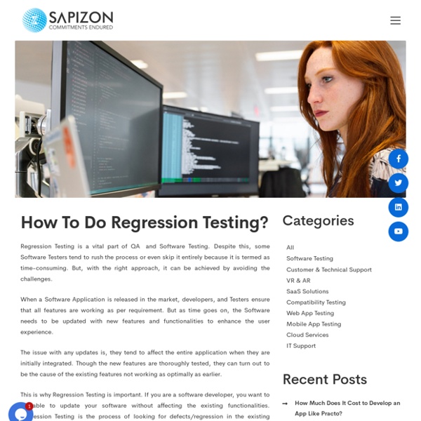 How To Do Regression Testing? How To Do Regression Testing?