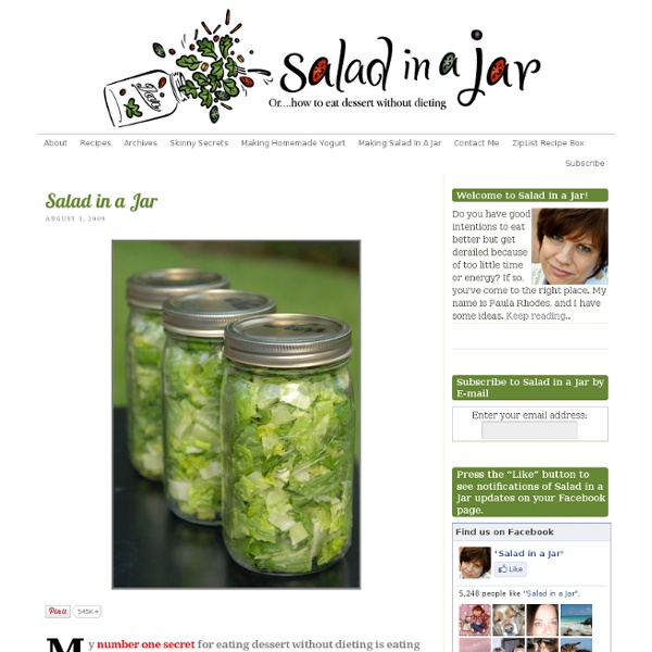 How to Make Salad in a Jar