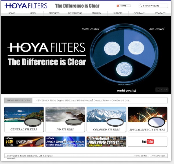 HOYA FILTERS - The Difference is Clear