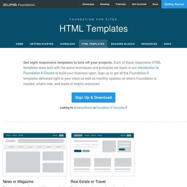 HTML Templates